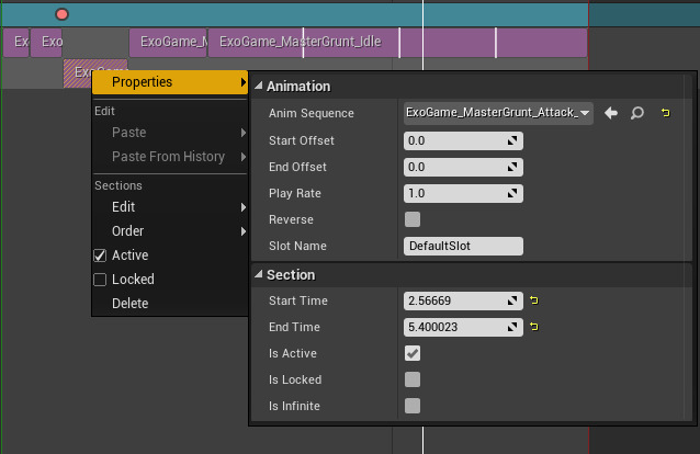 シーケンサー エディタのリファレンス Unreal Engine ドキュメント