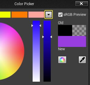 Picker color CSS Color