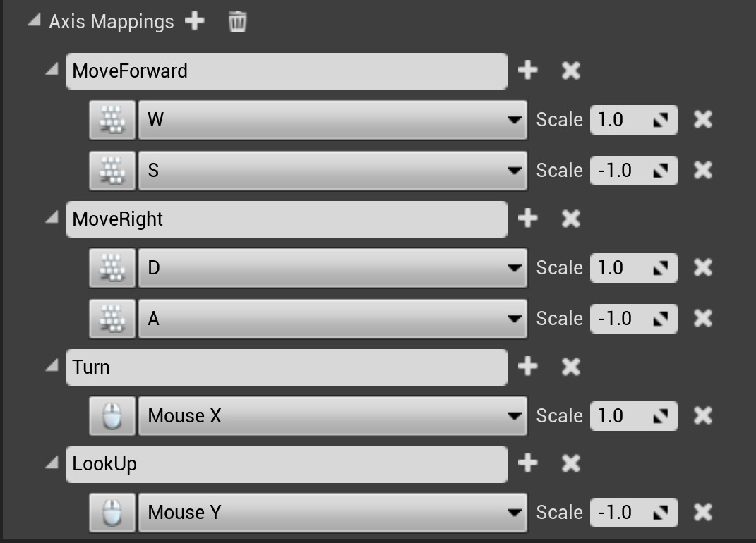 Add movement input не работает