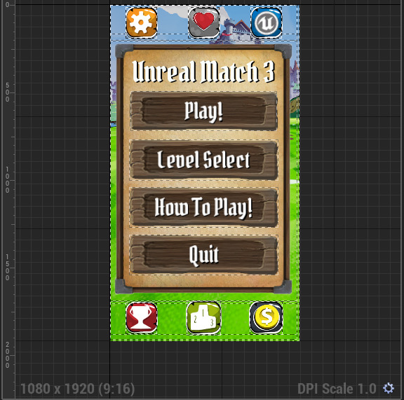 Umg Best Practices Unreal Engine Documentation - roblox gui scaling for mobile