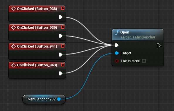 Menu Anchor Unreal Engine Documentation
