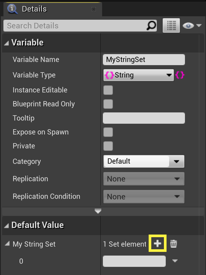 Blueprint Sets | Unreal Engine Documentation