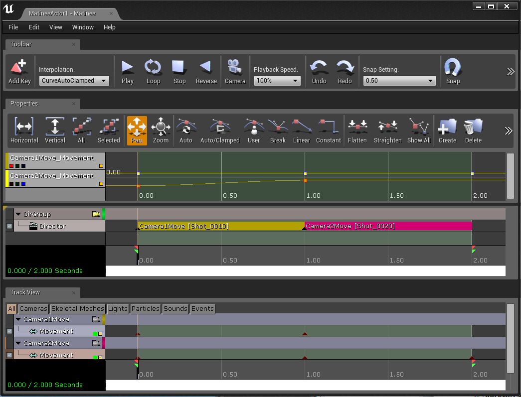 Matinee User Guide | Unreal Engine 4.27 Documentation