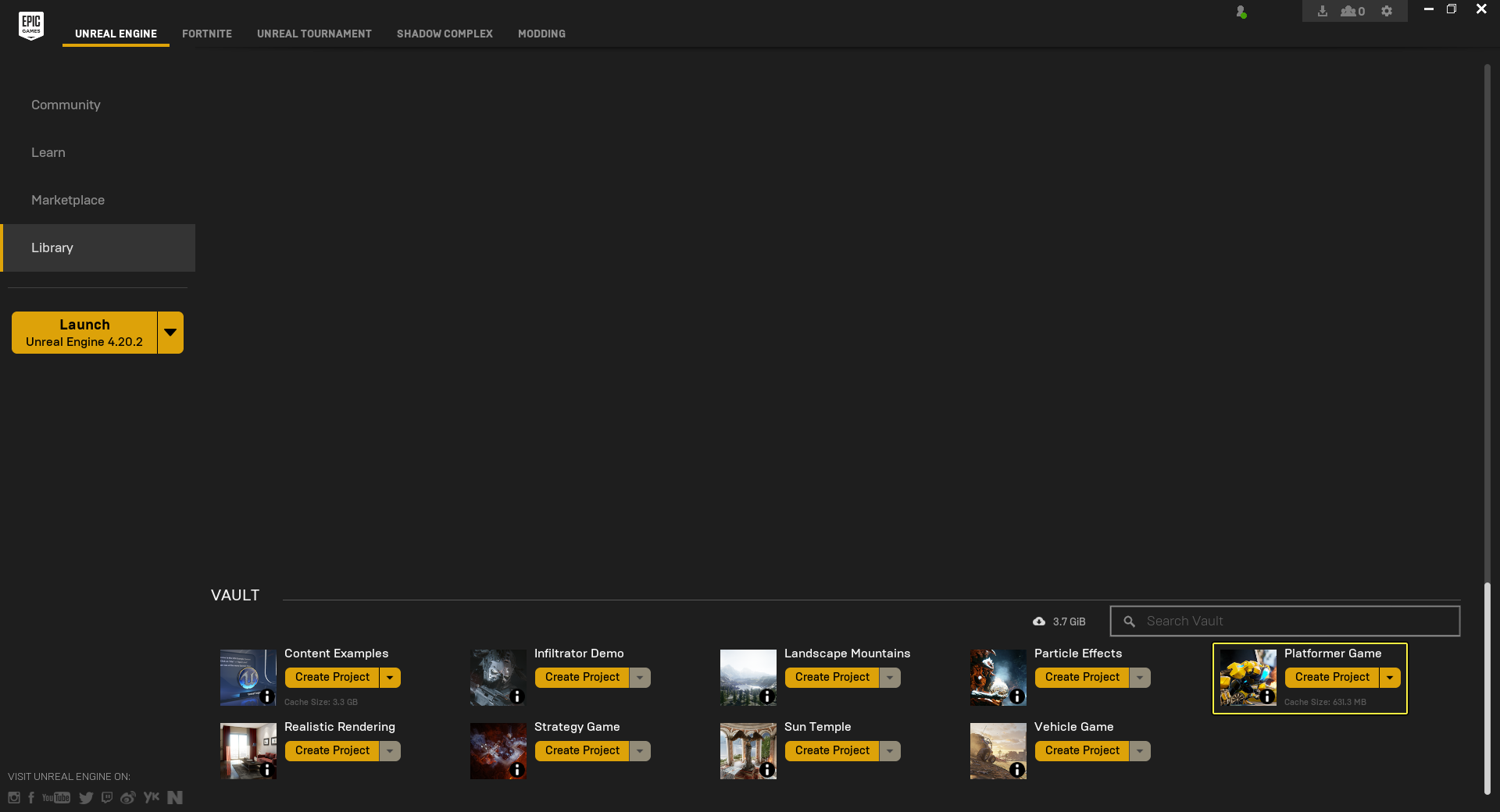 Unofficial UE4 Launcher for Linux (download assets from the marketplace) -  Marketplace - Epic Developer Community Forums