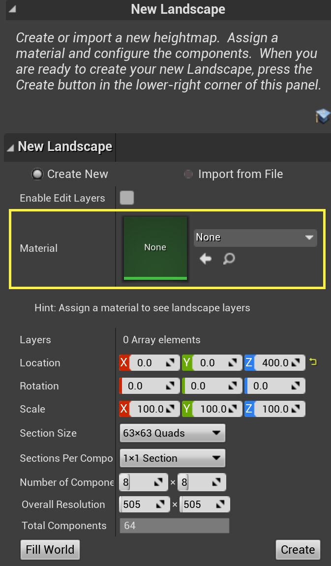 Creating Landscapes Unreal Engine, Landscape License Lookup