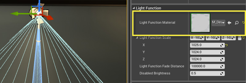 Light Functions Unreal Engine 4.27 Documentation