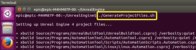 Linux Quick Start  Unreal Engine 4.27 Documentation