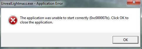 UnrealLightmassEXEError.png