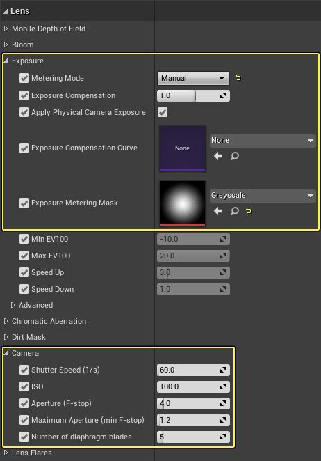 Auto Exposure Eye Adaptation Unreal Engine Documentation
