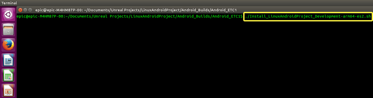 Packaging Android Projects  Unreal Engine 4.27 Documentation