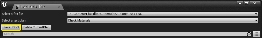 Fbx Test Builder Unreal Engine Documentation