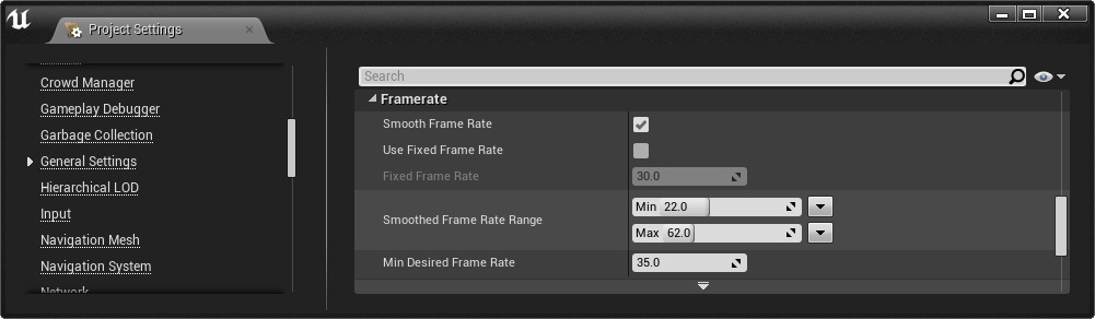 Realistic Giant Tether Smooth Frame Rate | Unreal Engine 4.27 Documentation